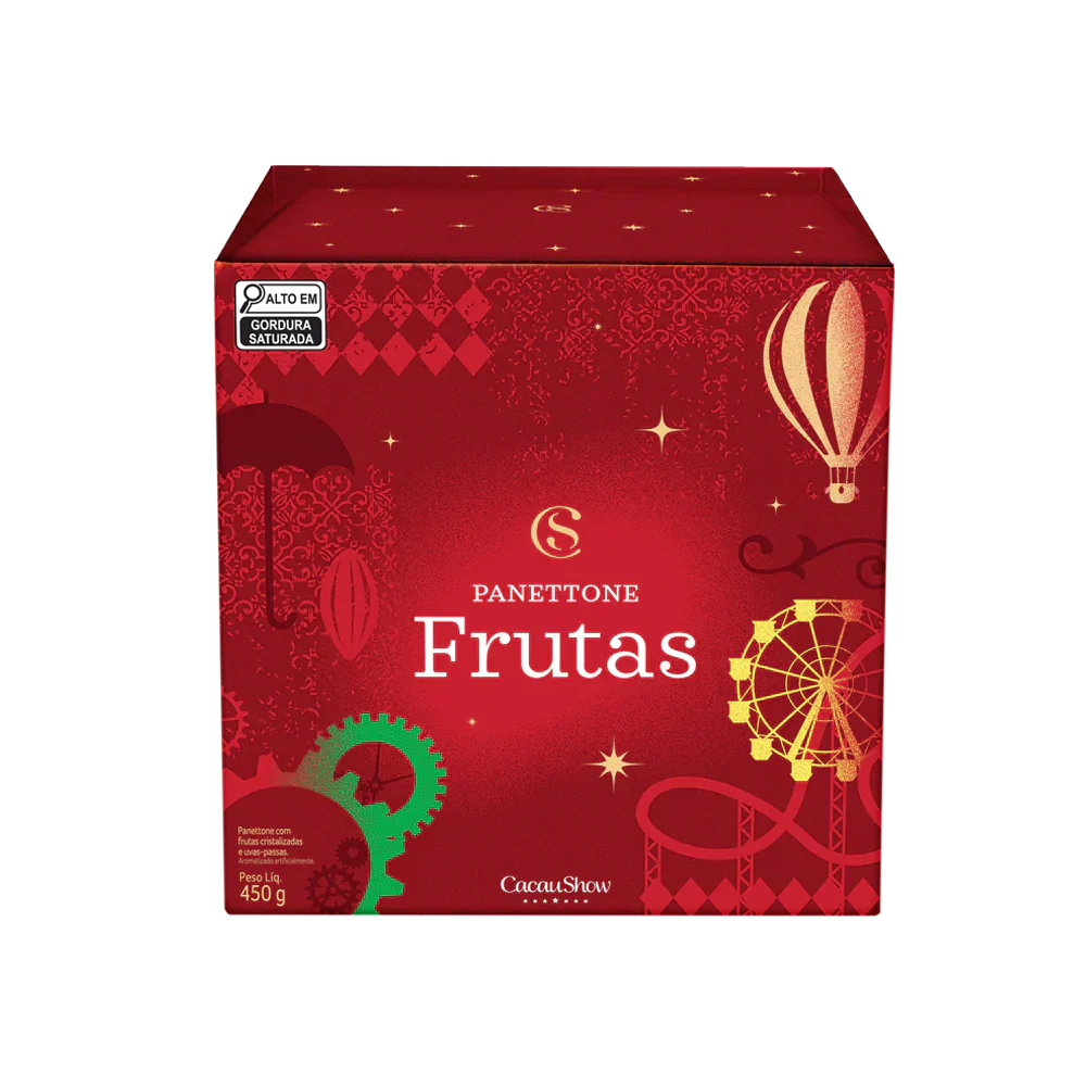 Panetone de Frutas 450g