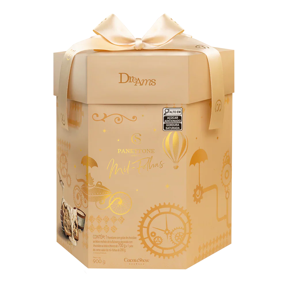 Panetone Dreams Mil-Folhas 900g