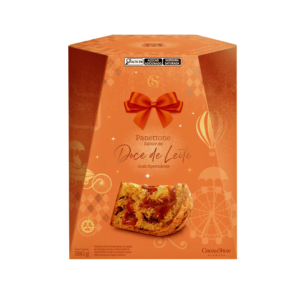 Panetone Doce de Leite com Speculoos 580g