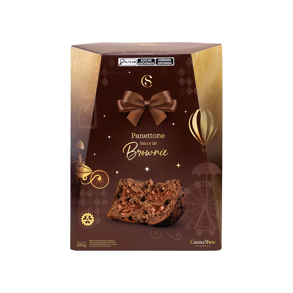 Panetone Brownie 500g